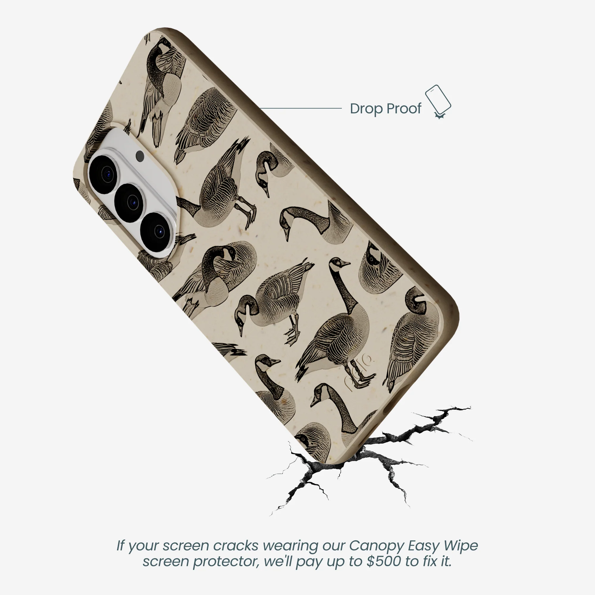 London Fog Canadian Geese Samsung Galaxy S26 Case - Image 5