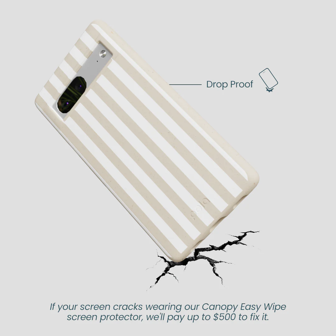 London Fog Cappuccino Stripes Google Pixel 7 Case - Image 5