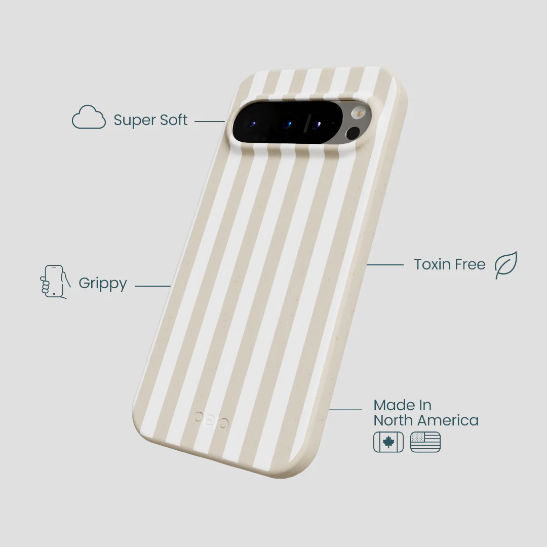 London Fog Cappuccino Stripes Google Pixel 9/9 Pro Case - Image 4
