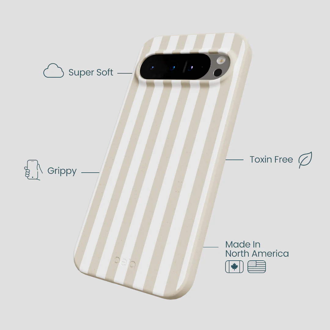 London Fog Cappuccino Stripes Google Pixel 9 Pro XL Case - Image 4