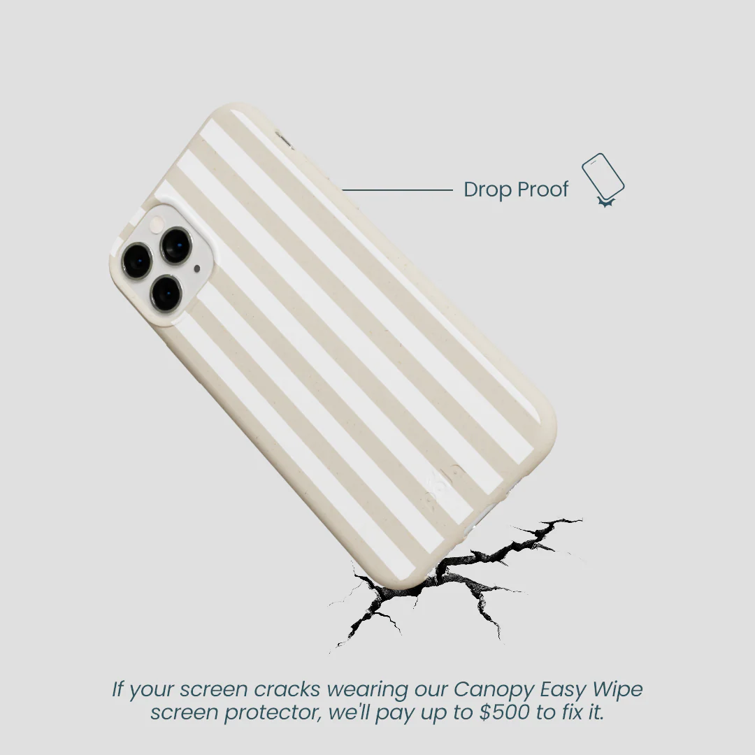 London Fog Cappuccino Stripes iPhone 11 Pro Case - Image 5