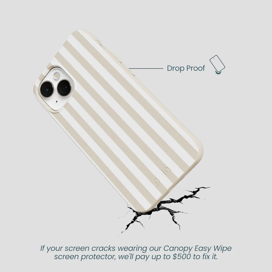 London Fog Cappuccino Stripes iPhone 13 Case - Image 5