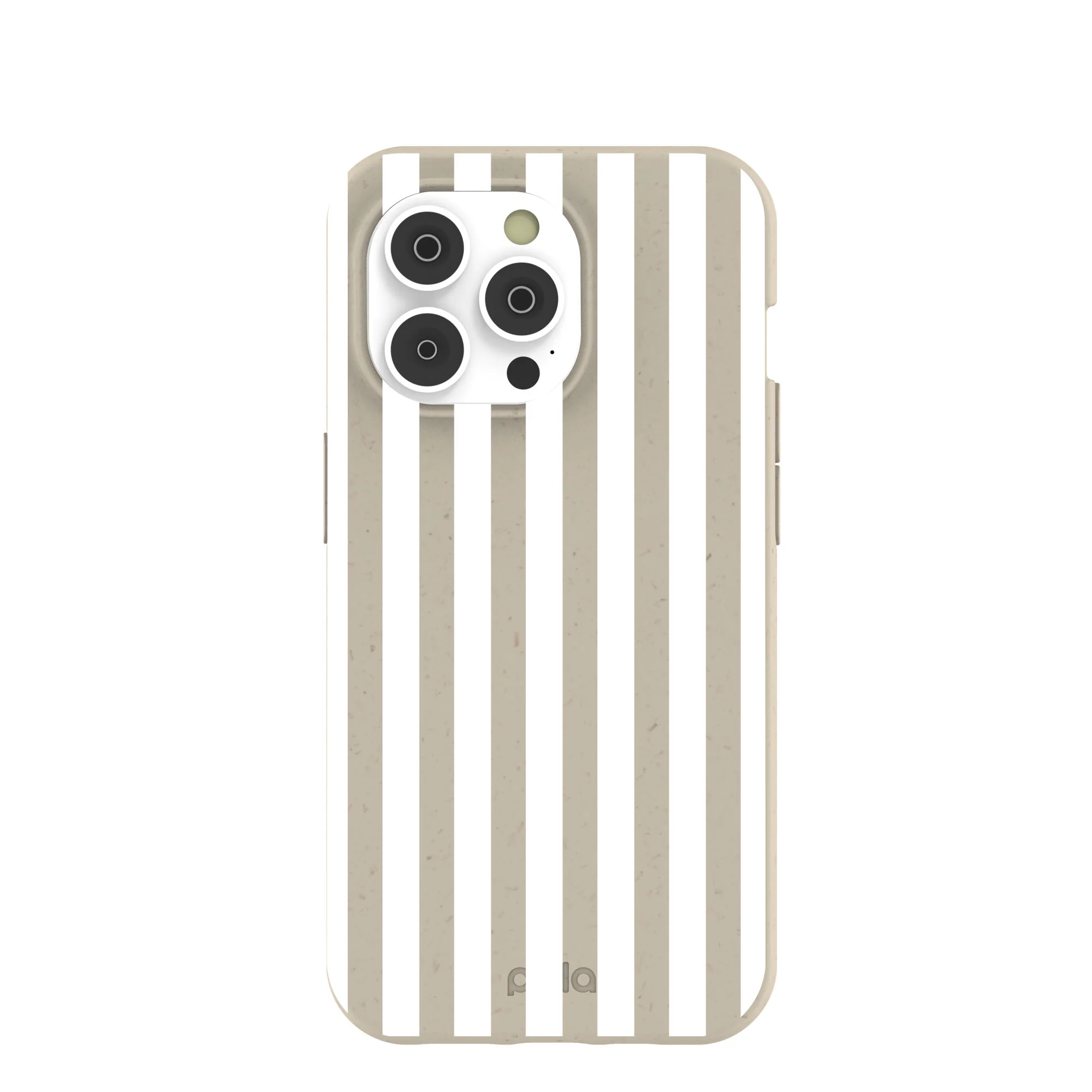 London Fog Cappuccino Stripes iPhone 14 Pro Case