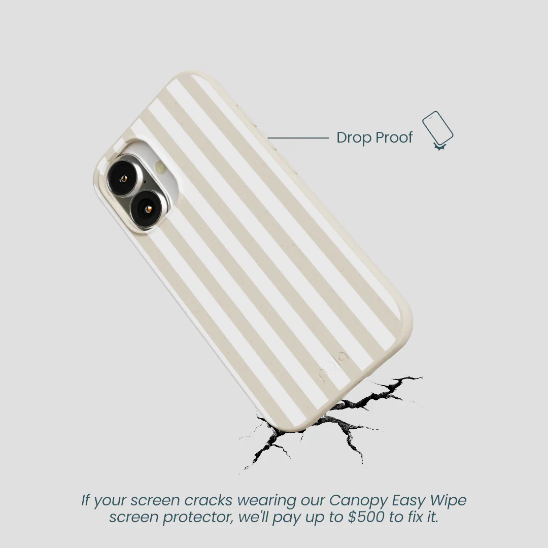 London Fog Cappuccino Stripes iPhone 16 Case - Image 5