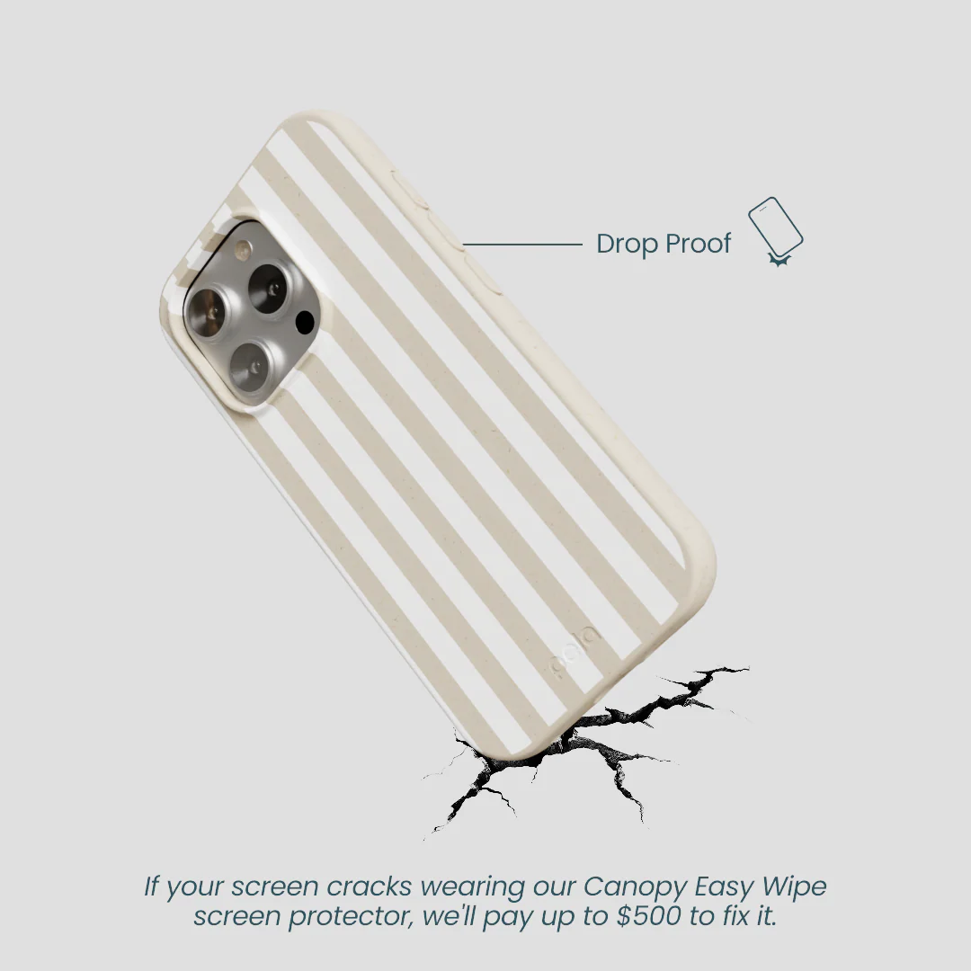 London Fog Cappuccino Stripes iPhone 16 Pro Case - Image 5