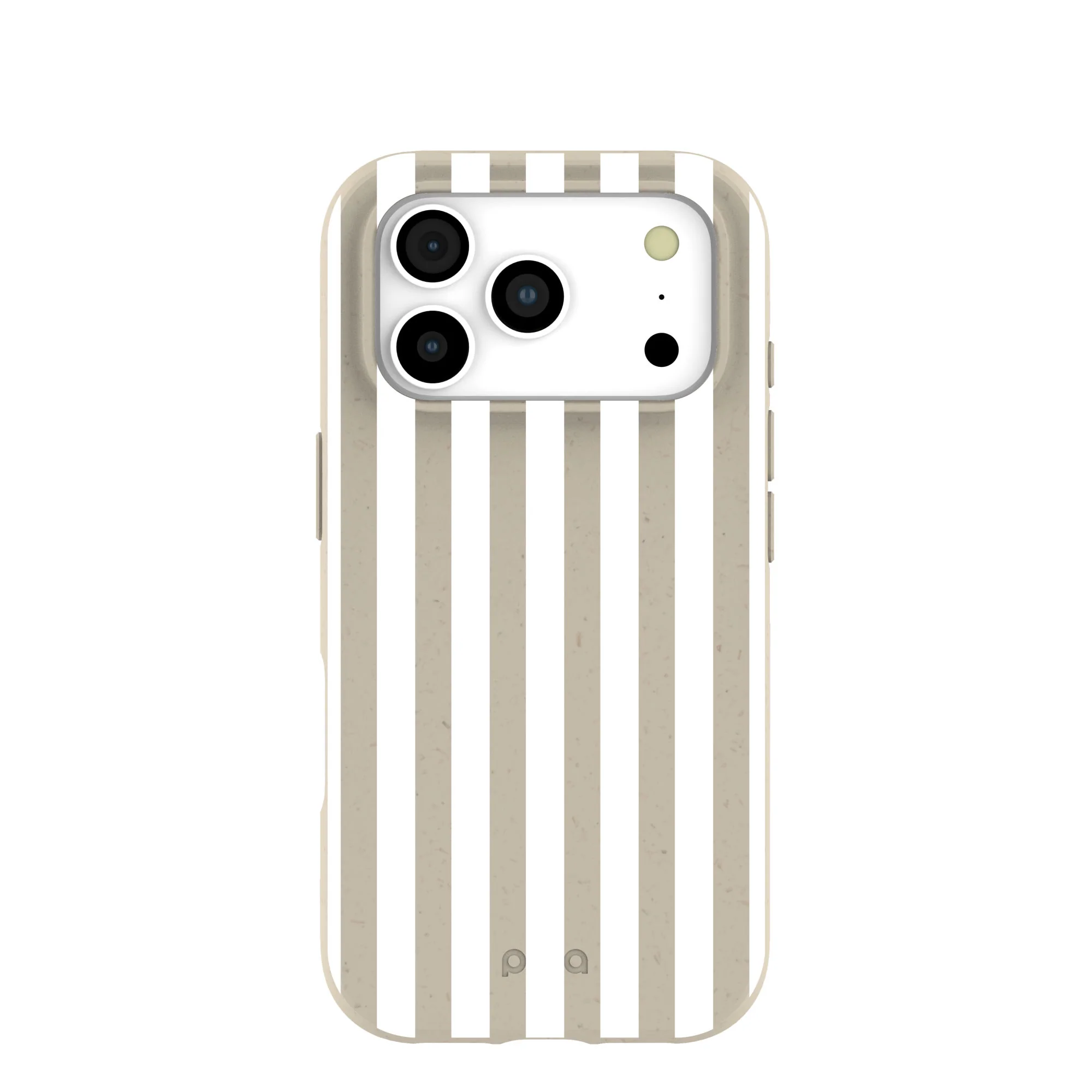 London Fog Cappuccino Stripes iPhone 17 Pro Case