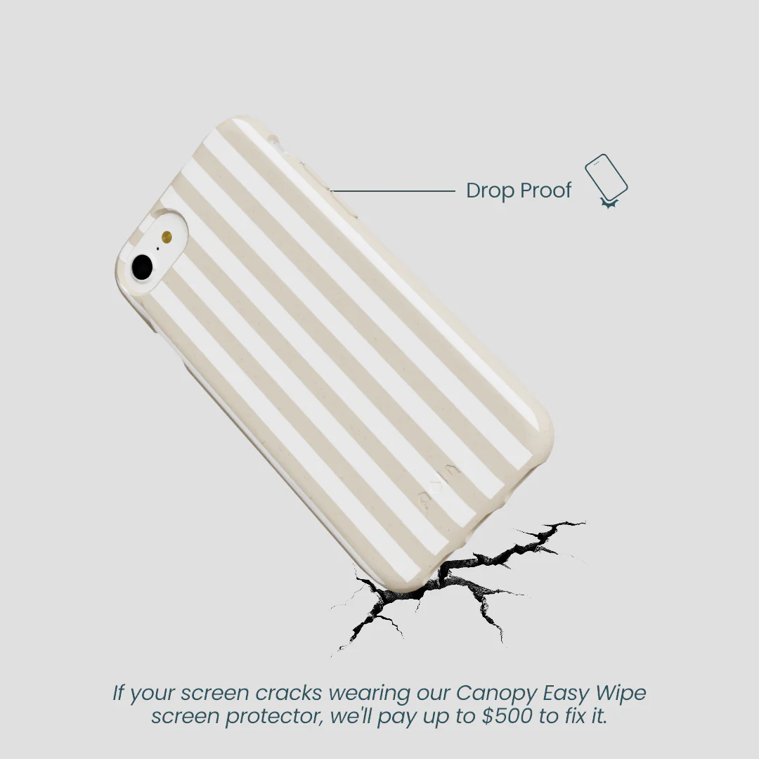 London Fog Cappuccino Stripes iPhone 6/6s/7/8/SE Case - Image 5