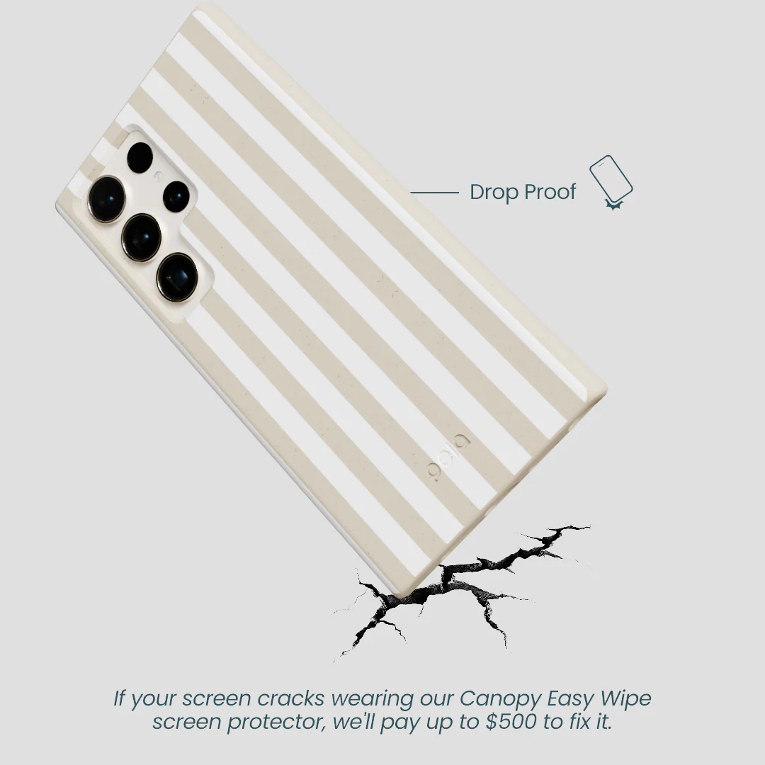 London Fog Cappuccino Stripes Samsung Galaxy S24 Ultra Case - Image 5