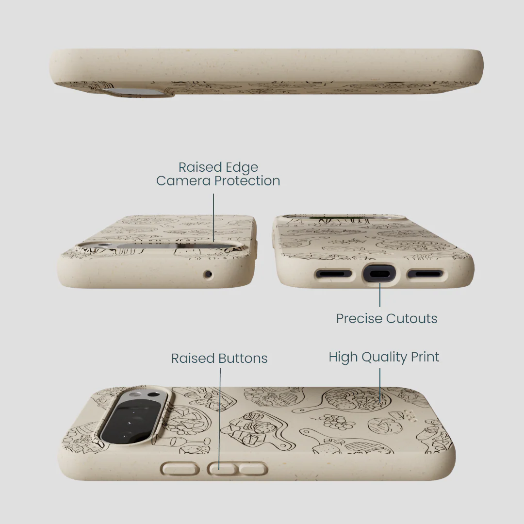 London Fog Charcuterie Boards Google Pixel 10 Pro XL Case - Image 3