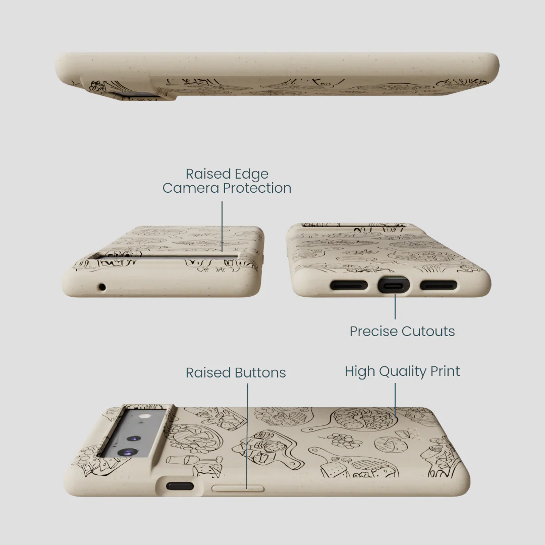 London Fog Charcuterie Boards Google Pixel 6a Case - Image 3