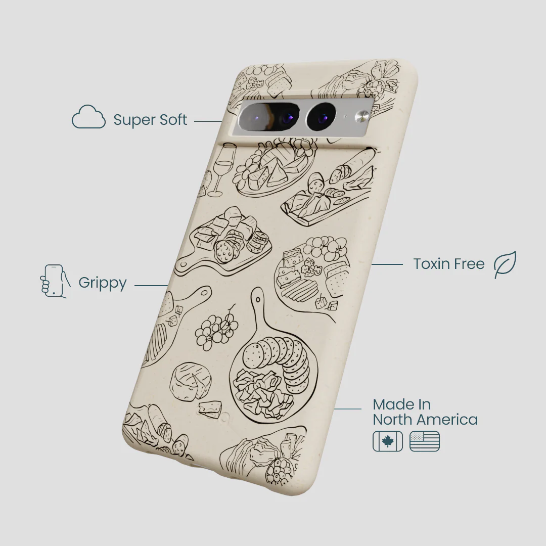 London Fog Charcuterie Boards Google Pixel 7 Pro Case - Image 4