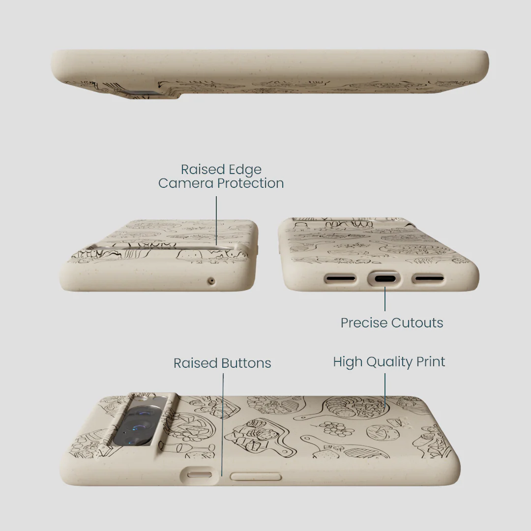 London Fog Charcuterie Boards Google Pixel 8 Pro Case - Image 3