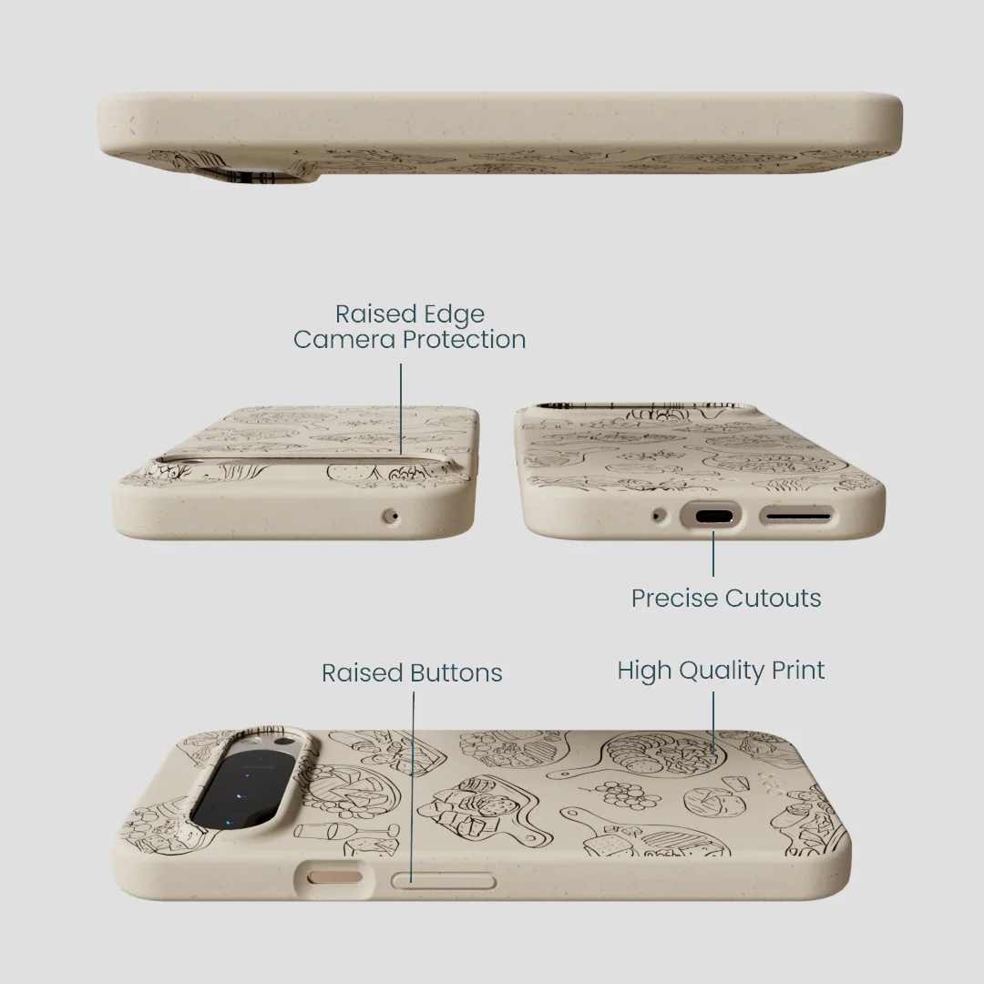 London Fog Charcuterie Boards Google Pixel 9 Pro XL Case - Image 3