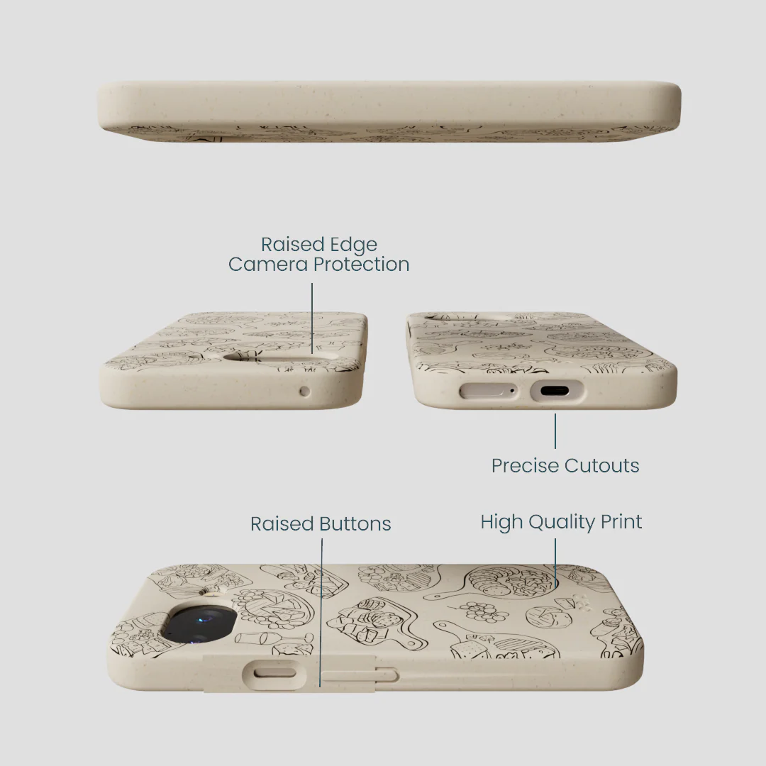 London Fog Charcuterie Boards Google Pixel 9a Case - Image 3