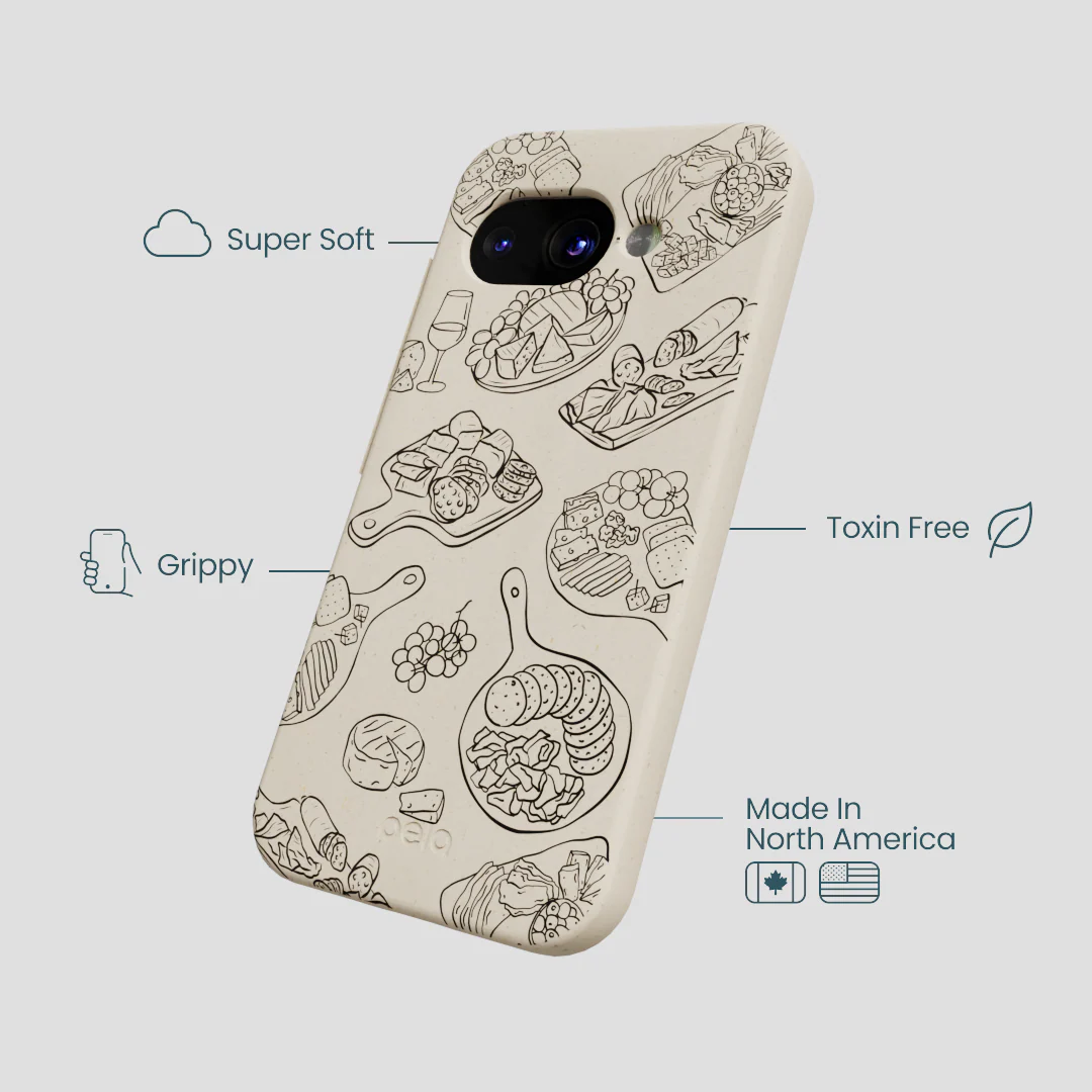 London Fog Charcuterie Boards Google Pixel 9a Case - Image 4