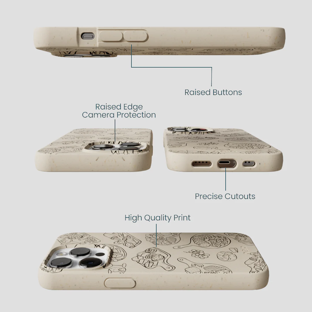 London Fog Charcuterie Boards iPhone 13 Pro Max Case - Image 3