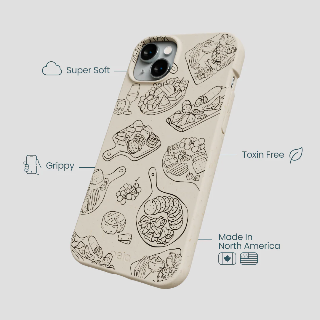 London Fog Charcuterie Boards iPhone 14 Plus Case - Image 4