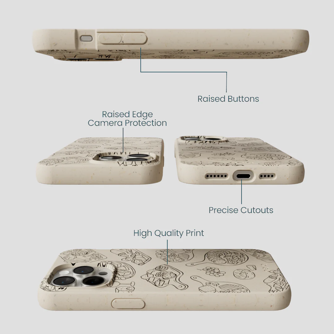 London Fog Charcuterie Boards iPhone 14 Pro Max Case - Image 3