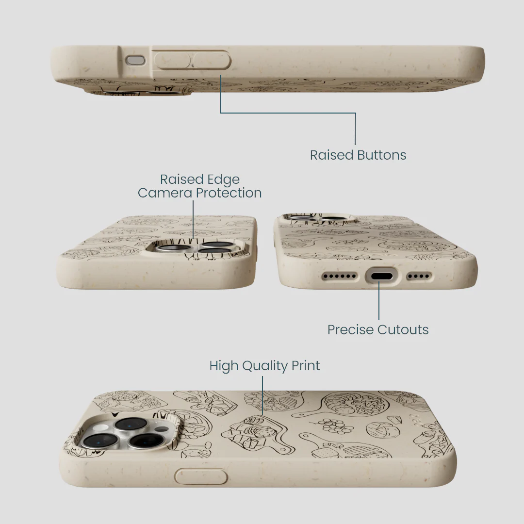 London Fog Charcuterie Boards iPhone 15 Pro Max Case - Image 3
