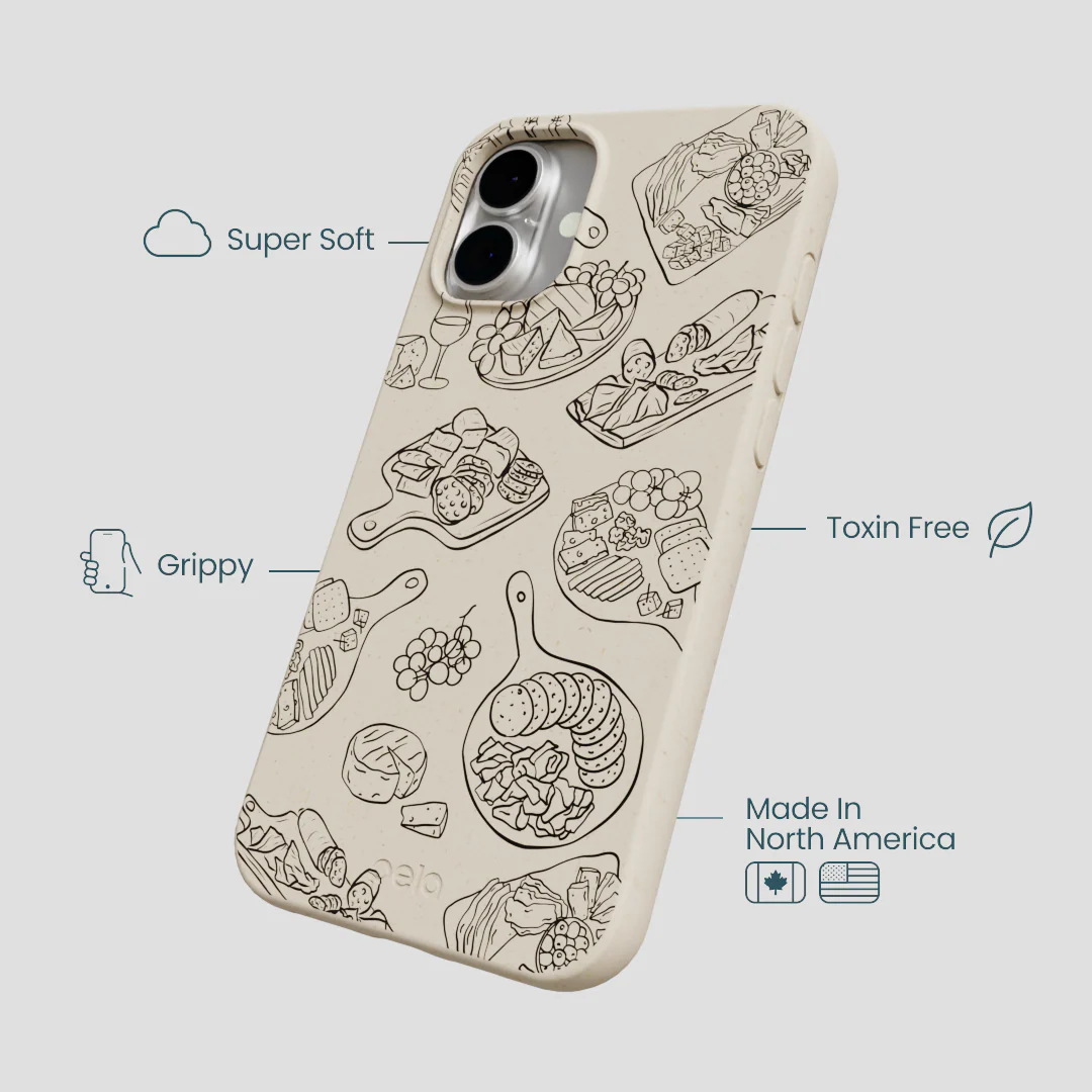 London Fog Charcuterie Boards iPhone 16 Plus Case - Image 4