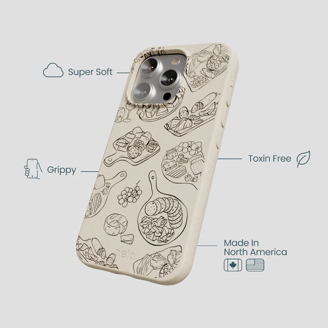 London Fog Charcuterie Boards iPhone 16 Pro Case - Image 4