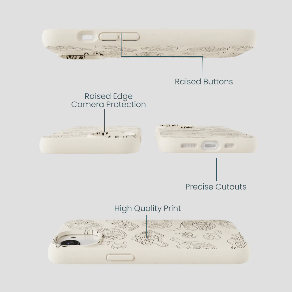 London Fog Charcuterie Boards iPhone 16e/17e Case - Image 3