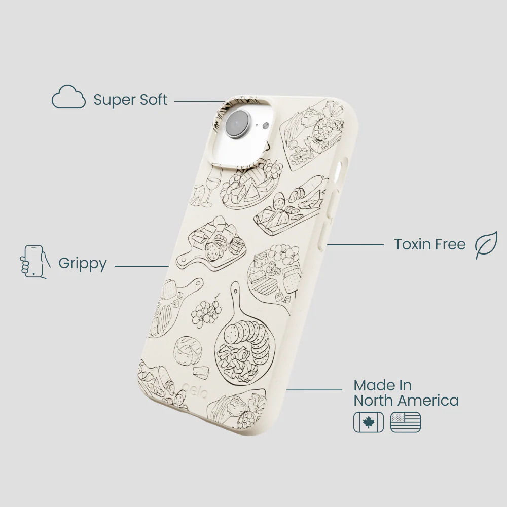 London Fog Charcuterie Boards iPhone 16e/17e Case - Image 4