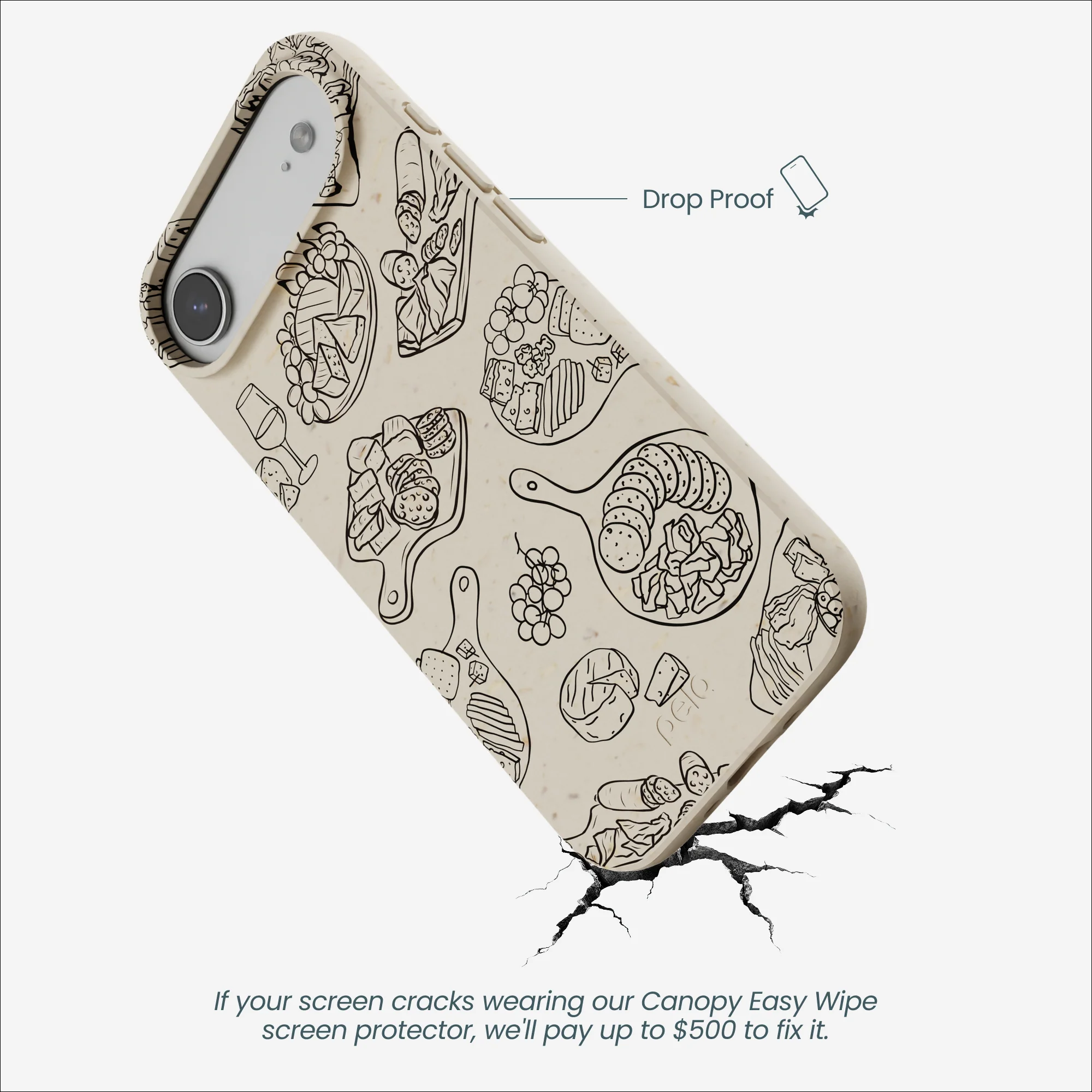 London Fog Charcuterie Boards iPhone Air Case - Image 5