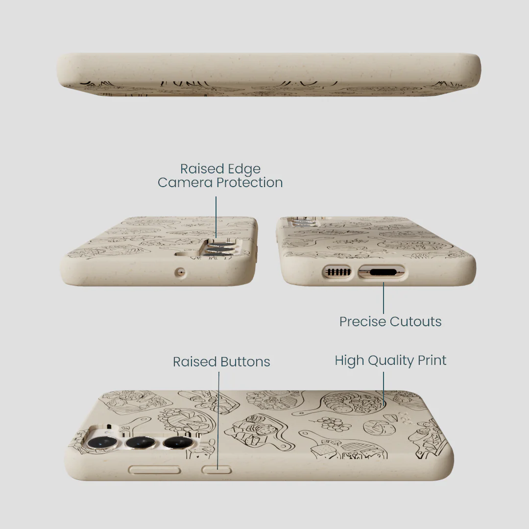 London Fog Charcuterie Boards Samsung Galaxy S23+(Plus) Case - Image 3