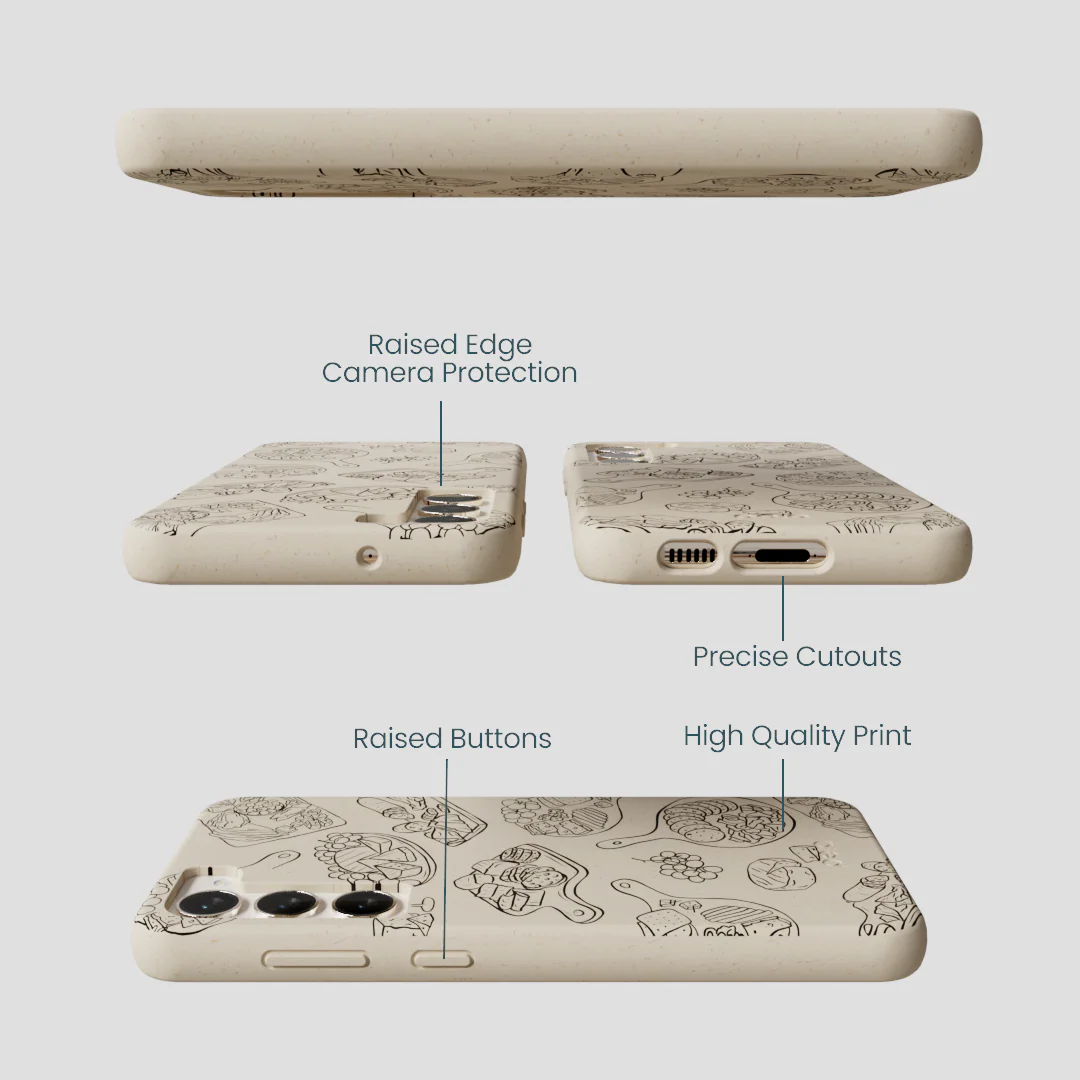 London Fog Charcuterie Boards Samsung Galaxy S24+(Plus) Case - Image 3