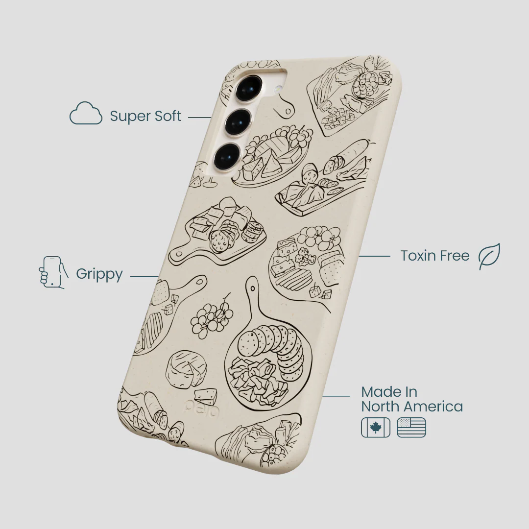 London Fog Charcuterie Boards Samsung Galaxy S24+(Plus) Case - Image 4