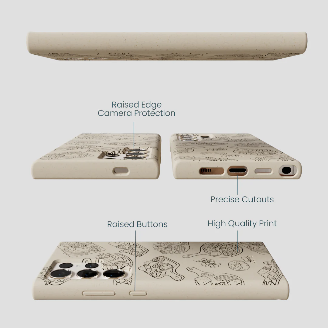 London Fog Charcuterie Boards Samsung Galaxy S24 Ultra Case - Image 3