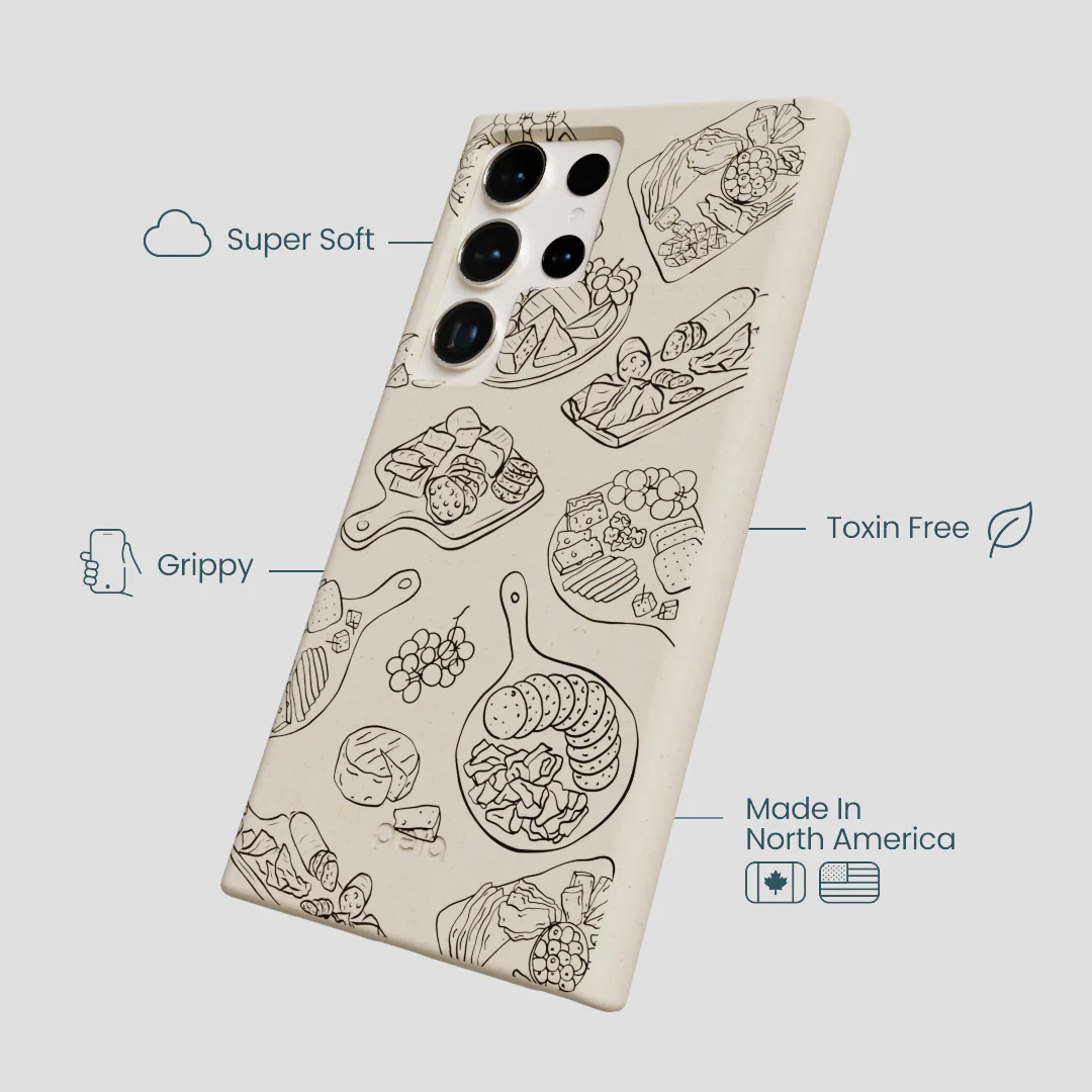 London Fog Charcuterie Boards Samsung Galaxy S24 Ultra Case - Image 4
