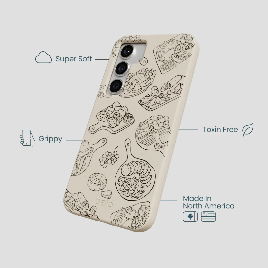 London Fog Charcuterie Boards Samsung Galaxy S25 Case - Image 4