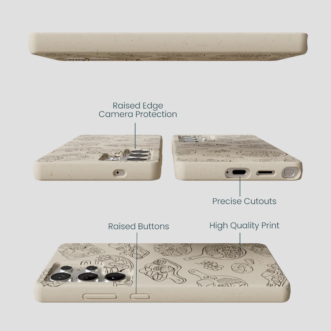 London Fog Charcuterie Boards Samsung Galaxy S25 Ultra Case - Image 3