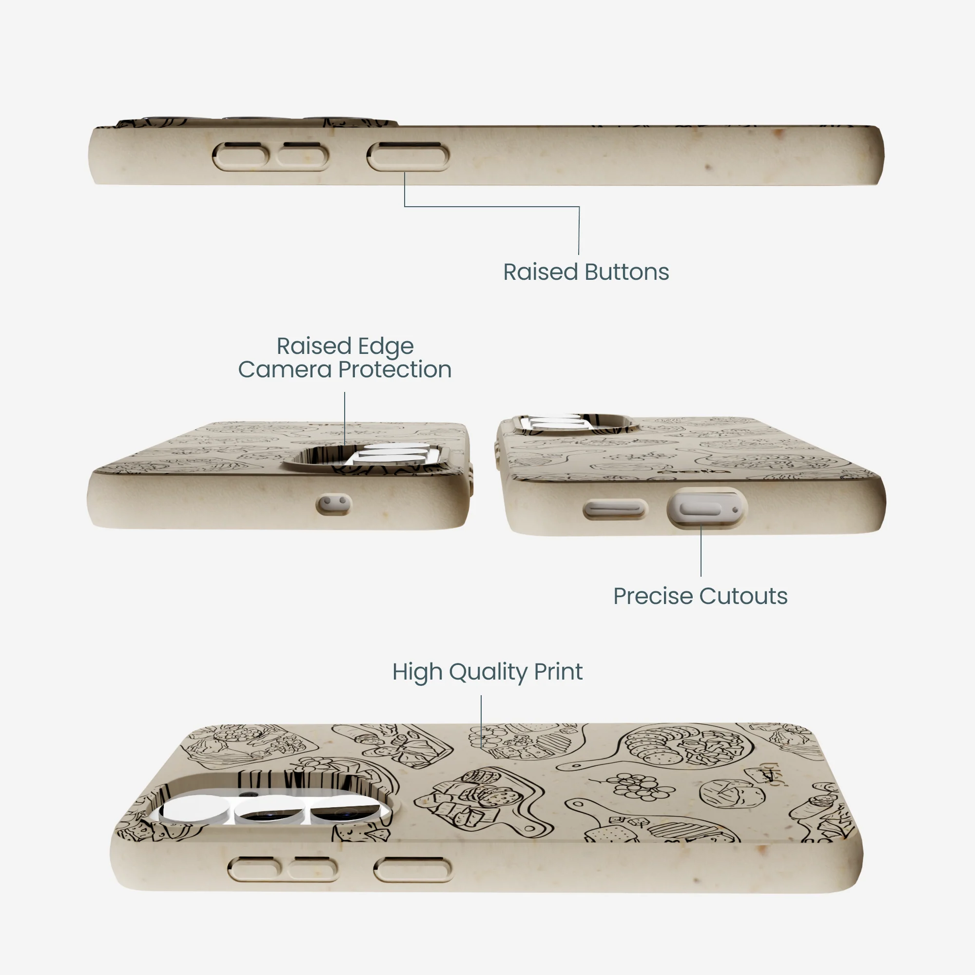 London Fog Charcuterie Boards Samsung Galaxy S26 Case - Image 3