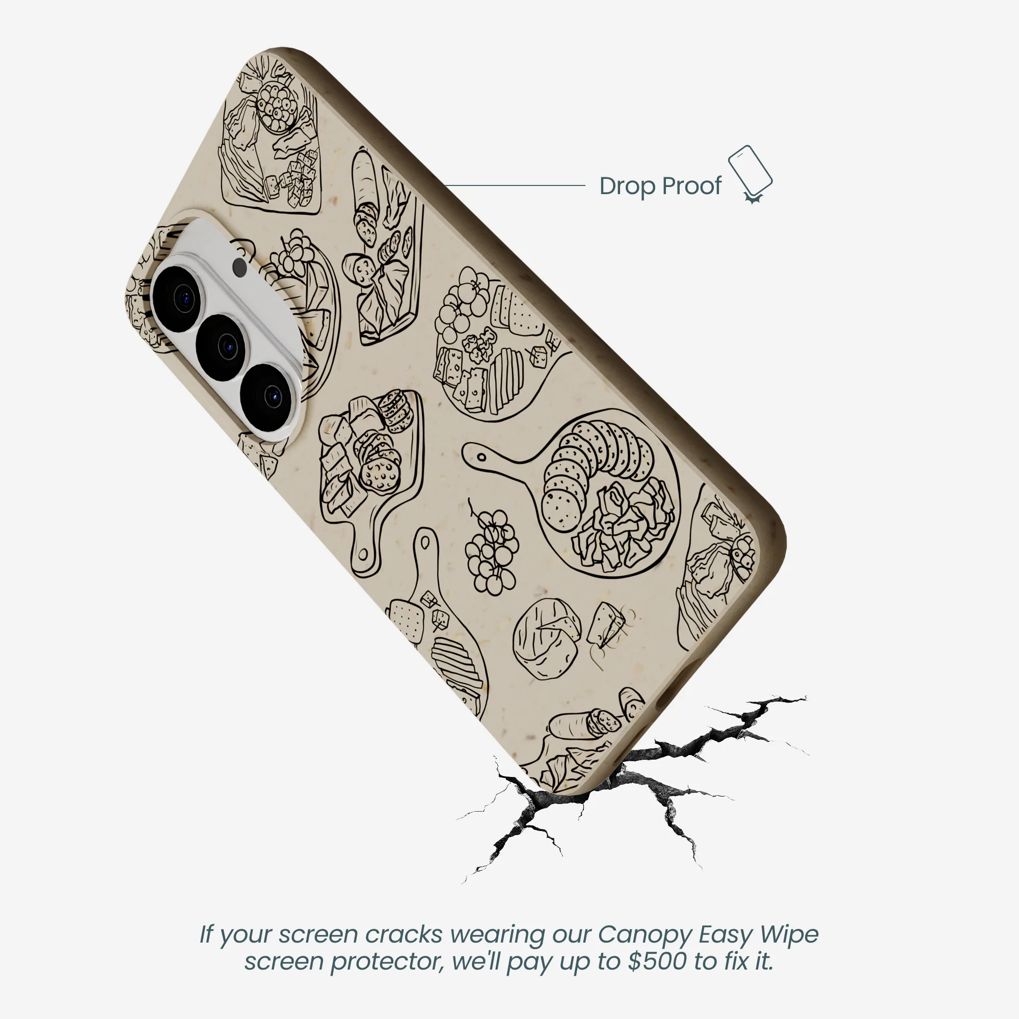 London Fog Charcuterie Boards Samsung Galaxy S26 Case - Image 5