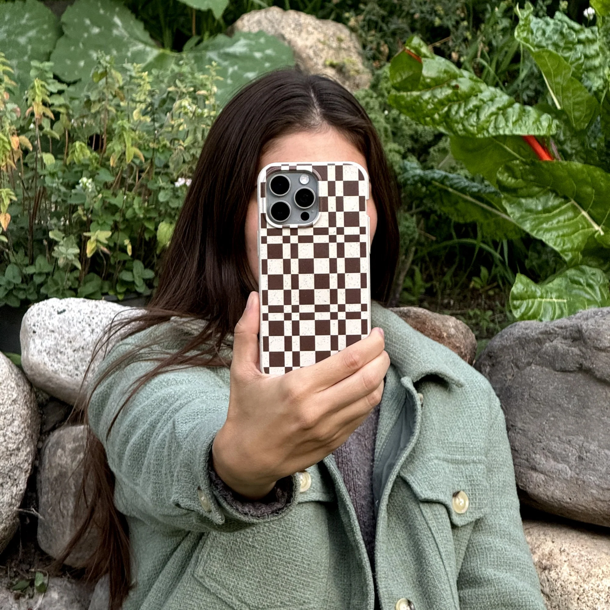 London Fog Chestnut Checkers Google Pixel 9a Case - Image 6