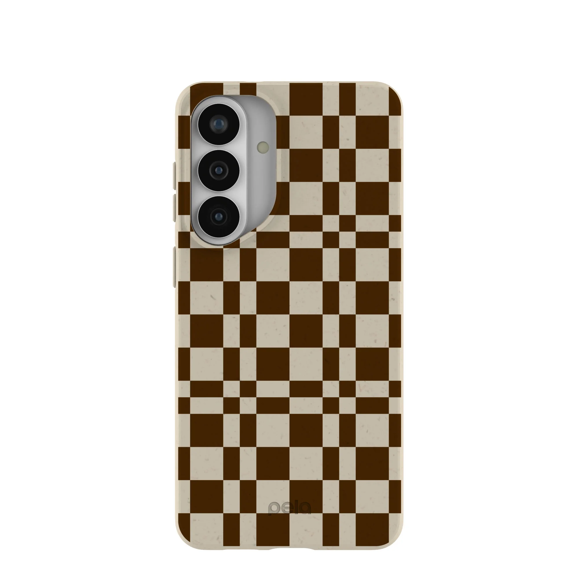 London Fog Chestnut Checkers Samsung Galaxy S26+(Plus) Case
