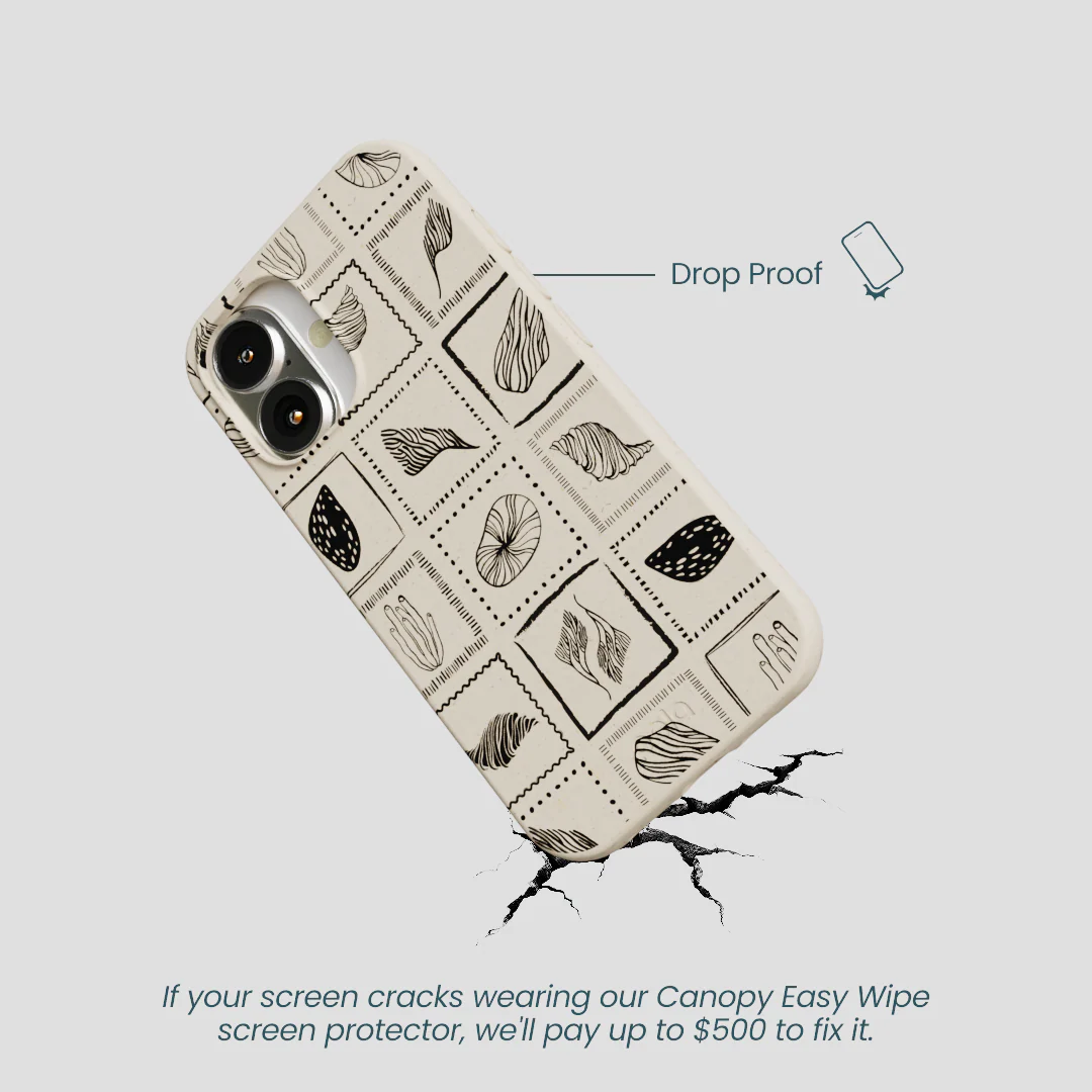 London Fog Coral Tiles iPhone 16 Case - Image 5