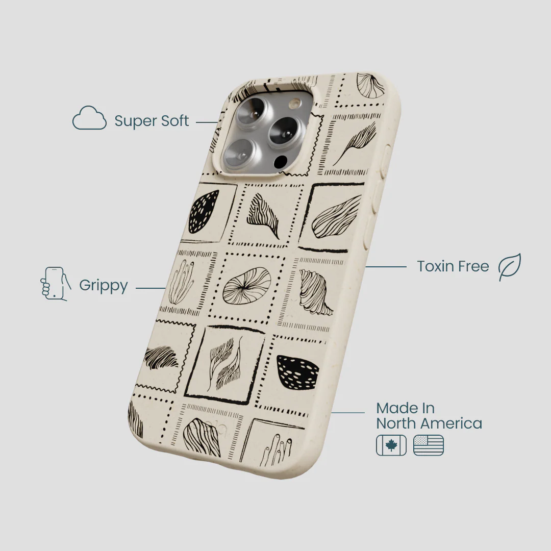 London Fog Coral Tiles iPhone 16 Pro Case - Image 4