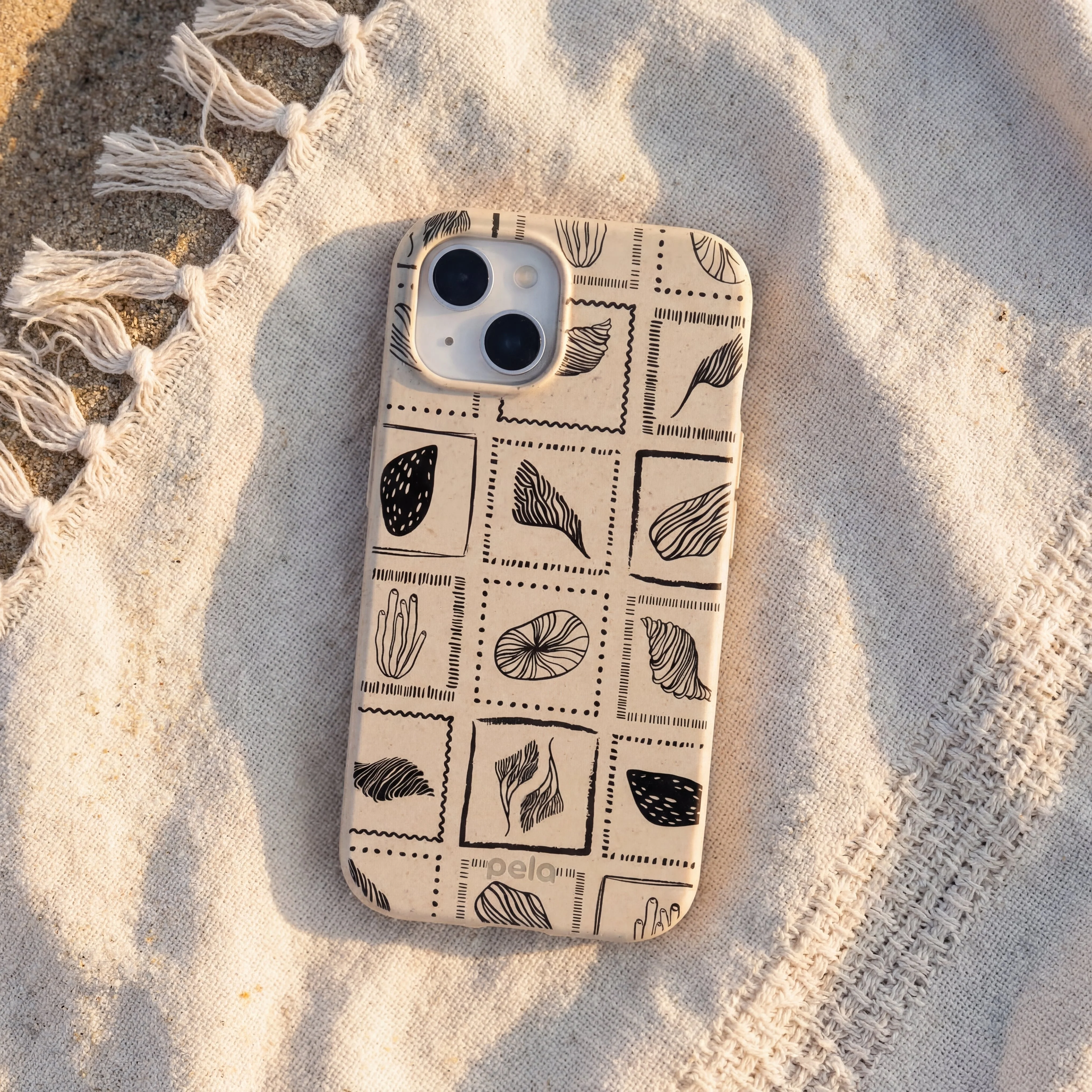 London Fog Coral Tiles iPhone 16 Pro Max Case - Image 2