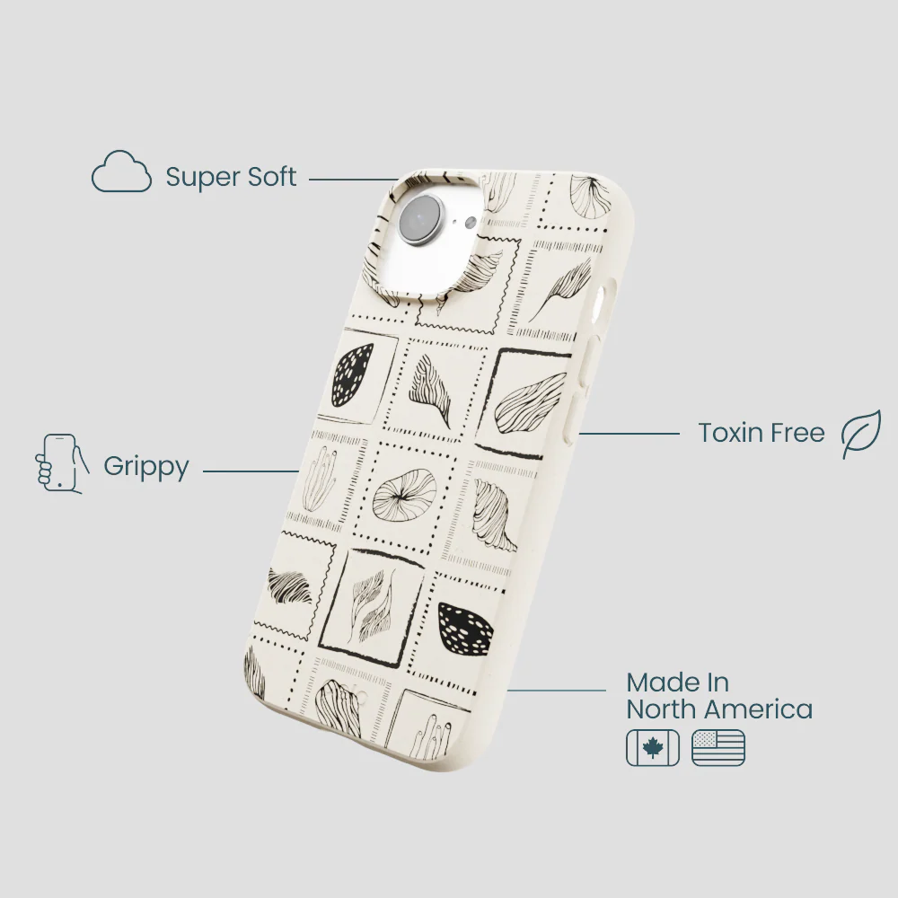 London Fog Coral Tiles iPhone 16e/17e Case - Image 4