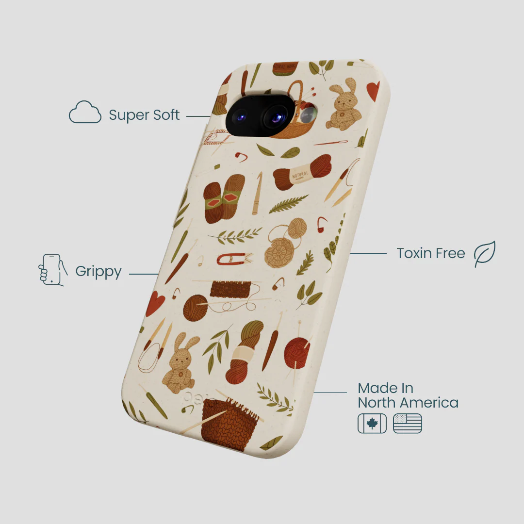 London Fog Cozy Knit Google Pixel 9a Case - Image 3
