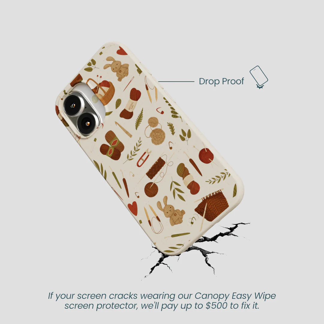 London Fog Cozy Knit iPhone 16 Case - Image 5