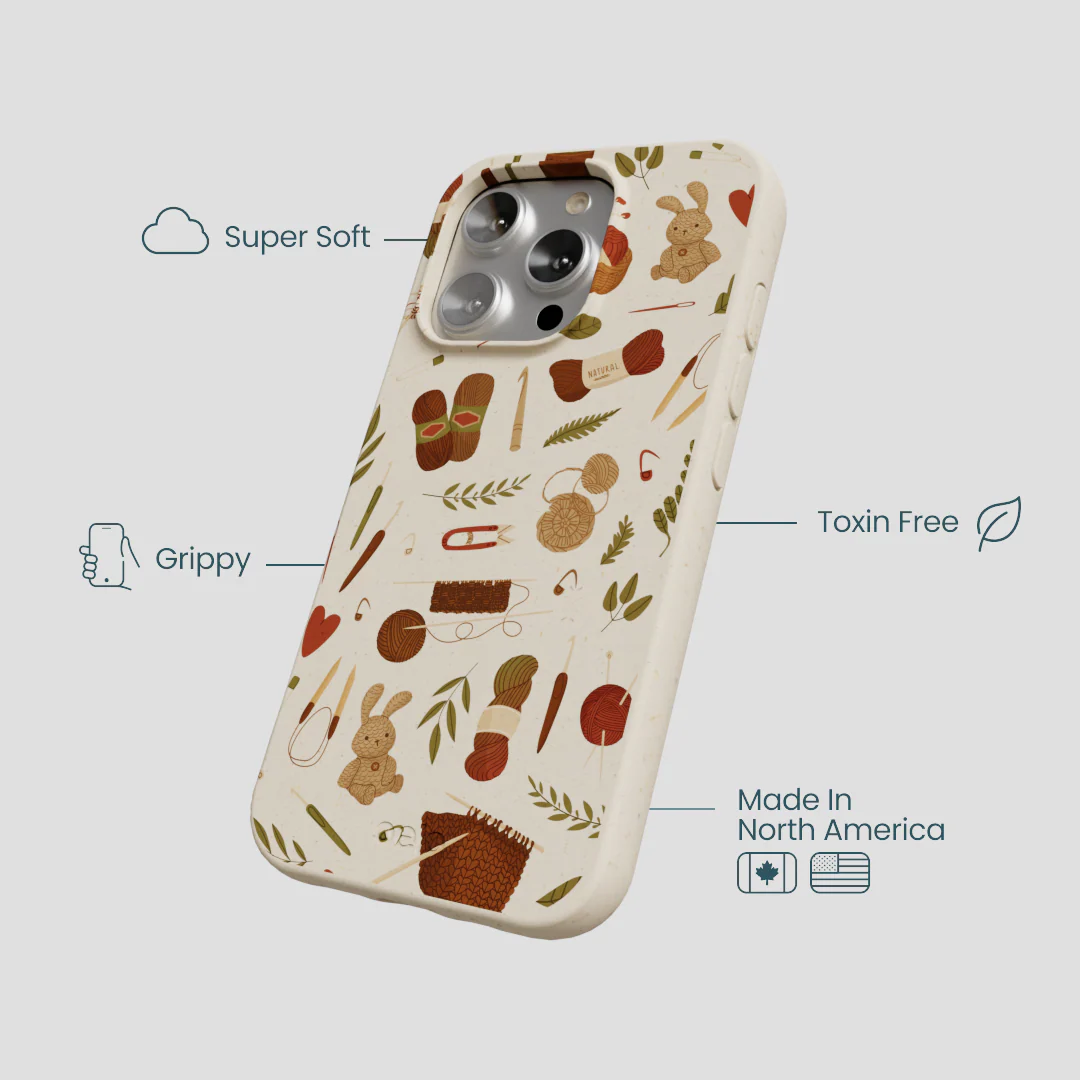 London Fog Cozy Knit iPhone 16 Pro Case - Image 4