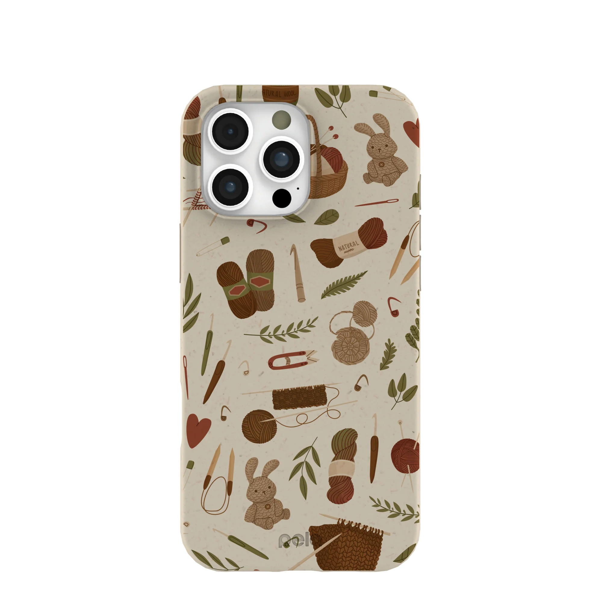 London Fog Cozy Knit iPhone 16 Pro Max Case