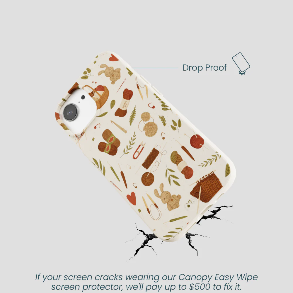 London Fog Cozy Knit iPhone 16e/17e Case - Image 5