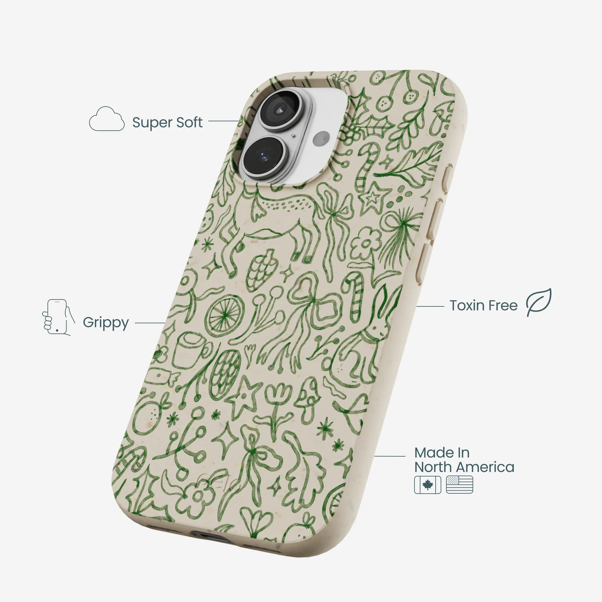 London Fog Cozy Woodland iPhone 17 Case - Image 4