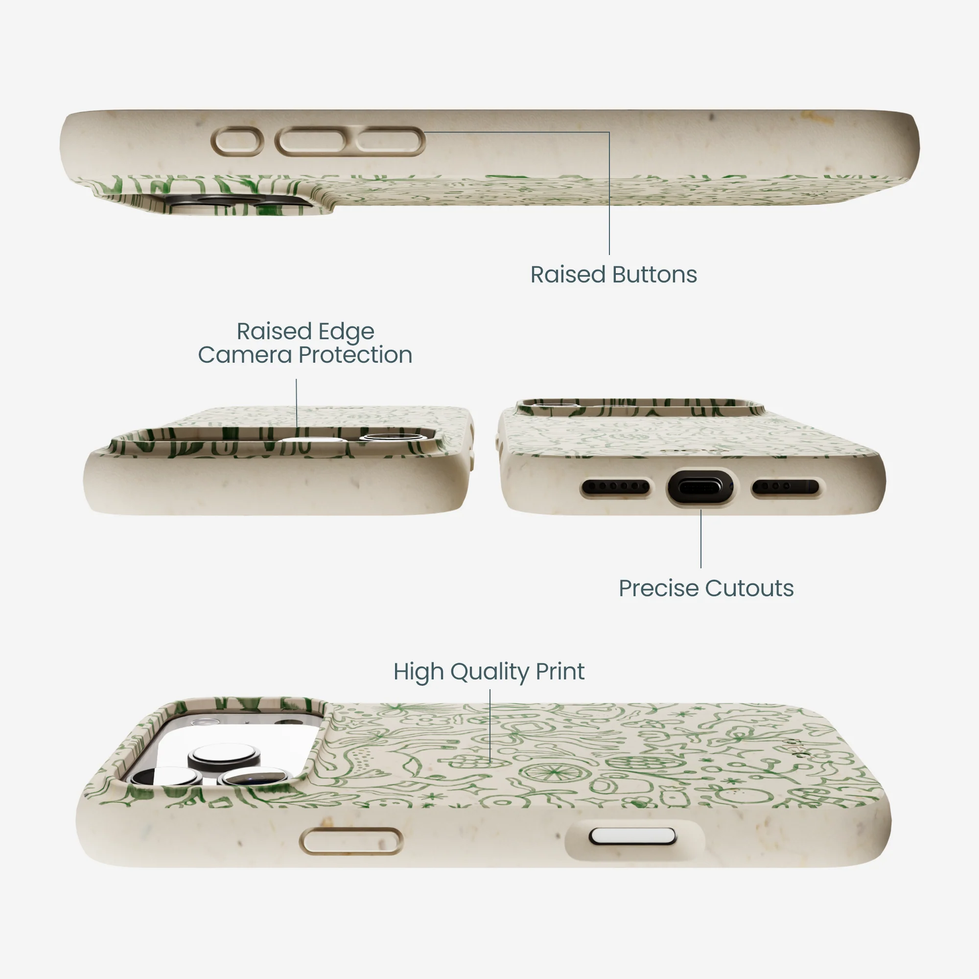 London Fog Cozy Woodland iPhone 17 Pro Max Case - Image 3